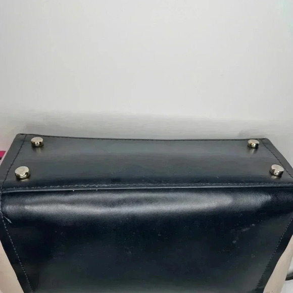 Kate Spade Arbor Hill Charlene LEATHER Black/ Baby Pink CROSSBODY Handbag - Picture 9 of 9